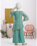 Kids Teal Green Cross Flapper Suit - view 3
