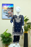 Premium Red Embroidered Kids Ethnic Suit – 2-Piece Fancy Wear