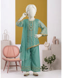 Kids 3-Piece Cross Flapper Suit – Teal/Sea Green